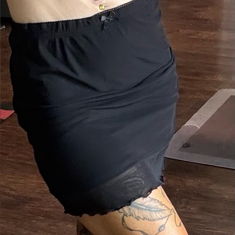 Elegant Black Mini Skirt
